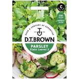 Mr Fothergills Seeds D.T. Brown Plain Leaved Parsley Seeds 750 Seeds
