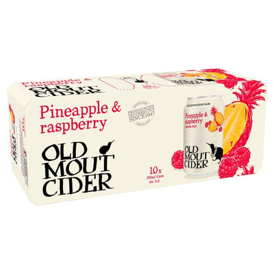 Old Mout Pineapple & Raspberry Fruit Cider 10 x 330ml