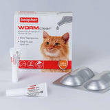 Beaphar WORMclear Spot-On for Cats - British product