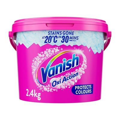 Vanish Oxi Action Fabric Stain Remover Powder Colours 2.4kg
