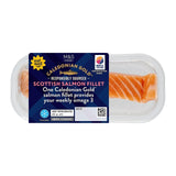 M&S Scottish single salmon fillet 120g, imported from the UK