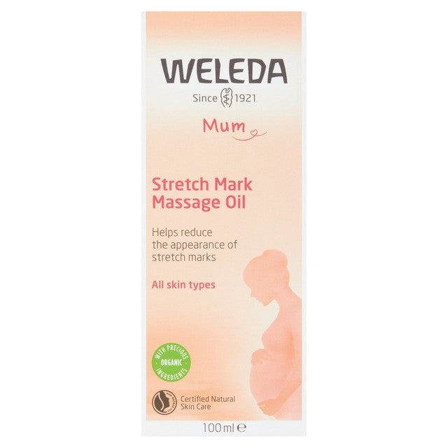 Weleda Maternity Natural Stretch Mark Oil 100ml (British brand)