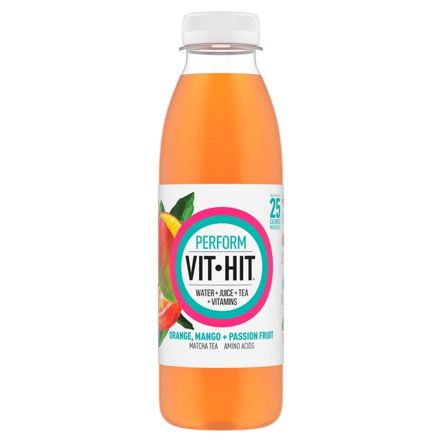 VITHIT vitamin drink orange mango passionfruit 500ml (British brand)