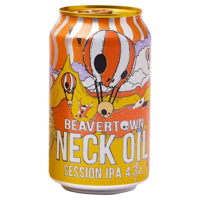 Beavertown Neck Oil Session IPA beer 330ml can - British product