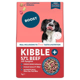 Boost Pet Kibble Plus Real Beef & Superfood Freeze Dried Inclusions Dry Dog Food 1kg