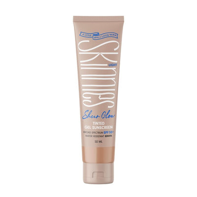 Skinnies Sheer Glow SPF50 Tinted Sunscreen Light 50ml