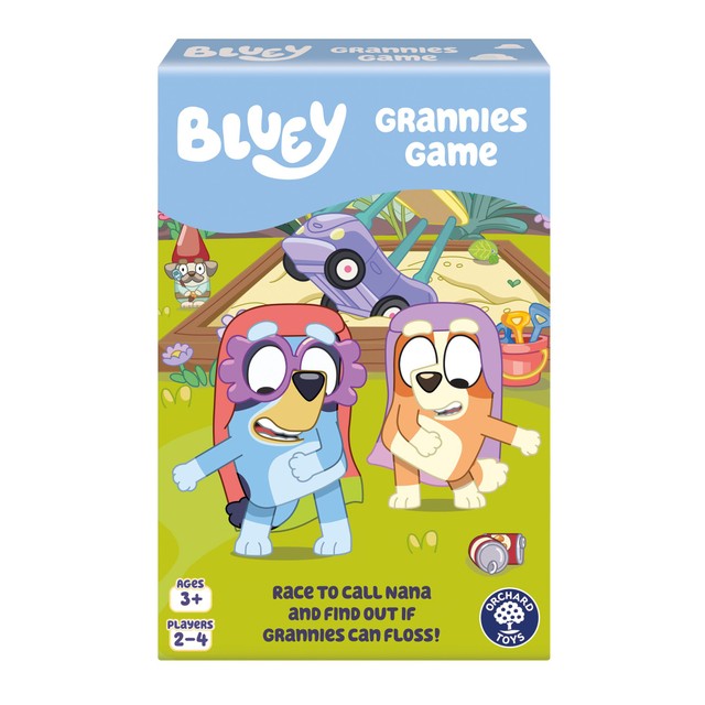 Orchard Toys Bluey Grannies Game, imported from the UK