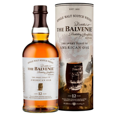 Balvenie Sweet Toast American Single Malt Scotch Whisky 70cl Bottle