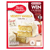 Betty Crocker vanilla cake mix 425g - British product