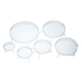 KitchenCraft Silicone Stretchable Lids Set of 6, UK version