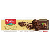 Loacker dark chocolate hazelnut wafer biscuits 100g, UK version