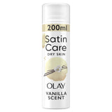 Gillette Venus Satin Care Vanilla Cashmere Dry Skin Shaving Gel 200ml