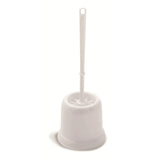 Addis Round Open Toilet Brush Set, White