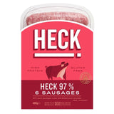 HECK 97% Pork Gluten Free Sausages 400g