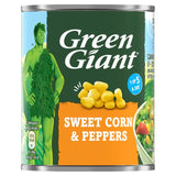 Green Giant sweetcorn and peppers canned vegetables 198g, UK version