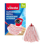 Vileda SuperMocio Microfibre & Power Mop Head Refill XL