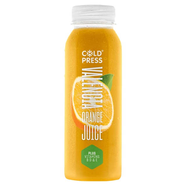 Coldpress Valencia orange juice 250ml - British product
