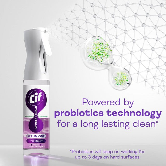 Cif lavender and eucalyptus cleaner spray 280ml - British product