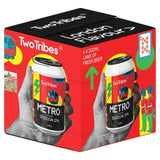 Two Tribes Metro Land Session IPA Beer 4 x 330ml