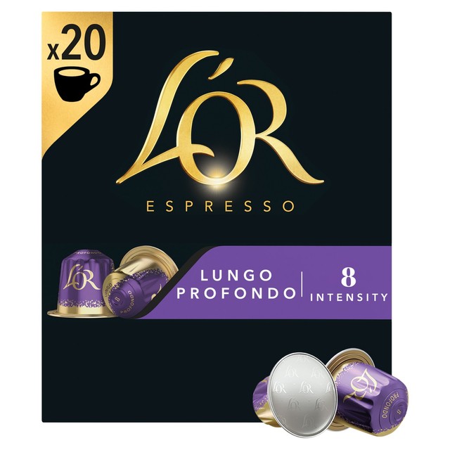 L'OR Lungo Profondo Coffee Pods x20, UK version