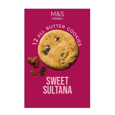 M&S Sultana Cookies All Butter Biscuits 200g