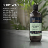 Baylis & Harding Body Wash Oud Cedar Amber 500ml - British product