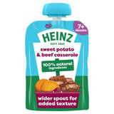 Heinz Sweet Potato & Beef Casserole Baby Food Pouch 7+ Months 130g