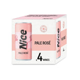 NICE Pale Rosé Canned Wine Multipack 4 x 187ml