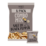M&S Salt & Pepper Combo Mix Crisps 6 x 25g