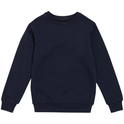 M&S Unisex Regular Fit School Sweatshirt, Navy, 10-11 Years