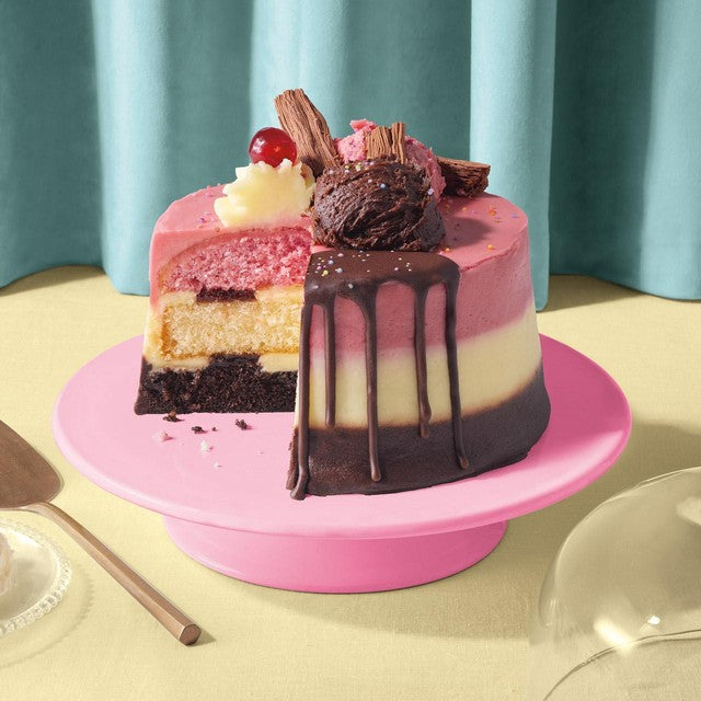 M&S Neapolitan ice cream parlour cake 1.23kg, imported from the UK