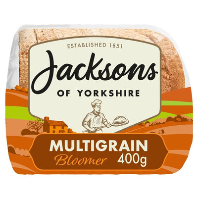 Jackson's of Yorkshire Halvbrunt multikorn brunt brød 400g