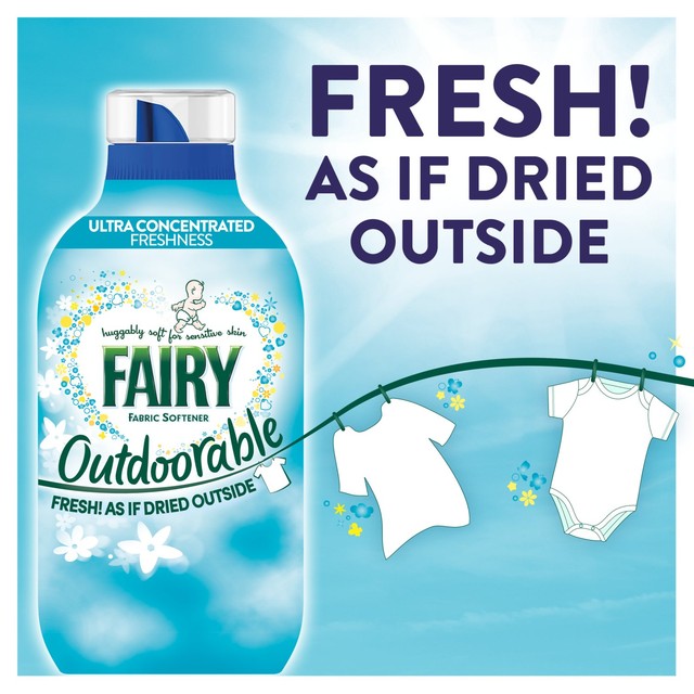 Fairy Outdoorable fabric conditioner 742ml - British product