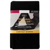 M&S Thermal Heatgen Opaque Tights Black M, imported from the UK