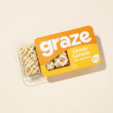 Graze Lively Lemon oat flapjack 50g, UK version