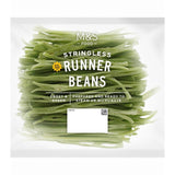 M&S stringless runner beans 320g, imported from the UK