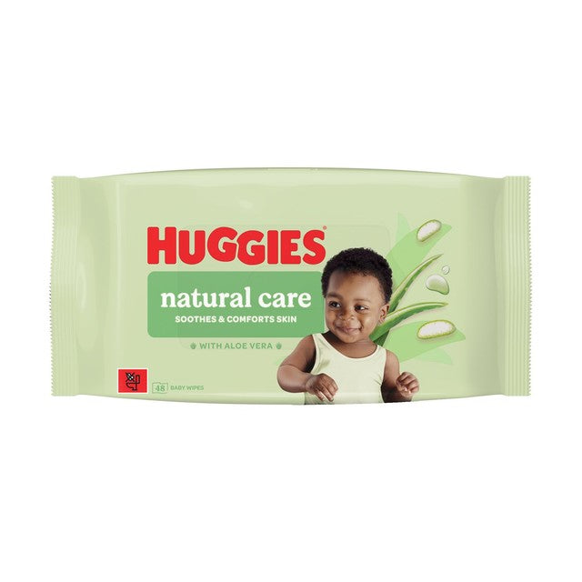 Huggies Natural Care baby wipes 48 pack, UK version