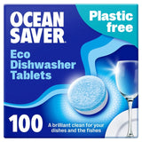 OceanSaver Plastic Free Eco Dishwasher Tablets 100 Pack