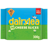 Dairylea Cheese Spread Slices With Added Calcium 16 pack - British product