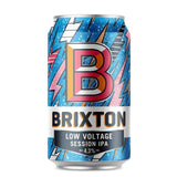 Brixton Brewery Low Voltage Session IPA beer 330ml - British product