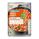 M&S No Added Sugar Baked Beans in Tomato Sauce 390g