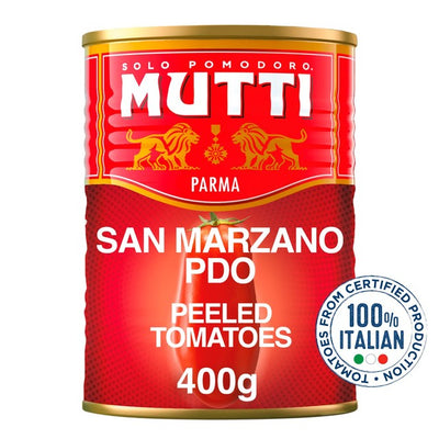 Mutti San Marzano Peeled Tomatoes Tinned Tomatoes 400g