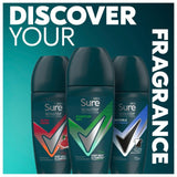 Sure Men Quantum Dry antiperspirant roll-on deodorant 50ml (British brand)