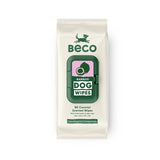 Beco Pets Bamboo Dog Wipes Coconut Scented Dog Cleaning Wipes 80 Pack