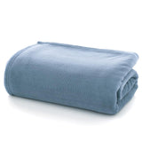 Deyongs Snuggle Touch Light Blue Microfibre Throw 140 x 180cm