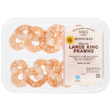 M&S Honduran Peeled Large King Prawns Cooked Shellfish 140g