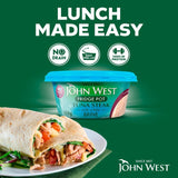 John West No Drain Tuna Steak with Brine 3x110g, UK version