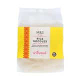 M&S Thai thick rice noodles 180g, imported from the UK