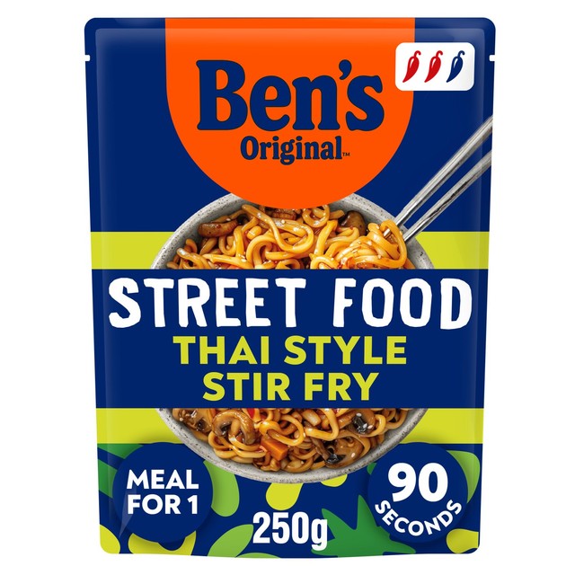 Ben's Original Thai Stir Fry Style Noodles 250g - British product