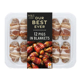 M&S Our Best Ever 12 Pigs in Blankets Frozen Party Food 288g